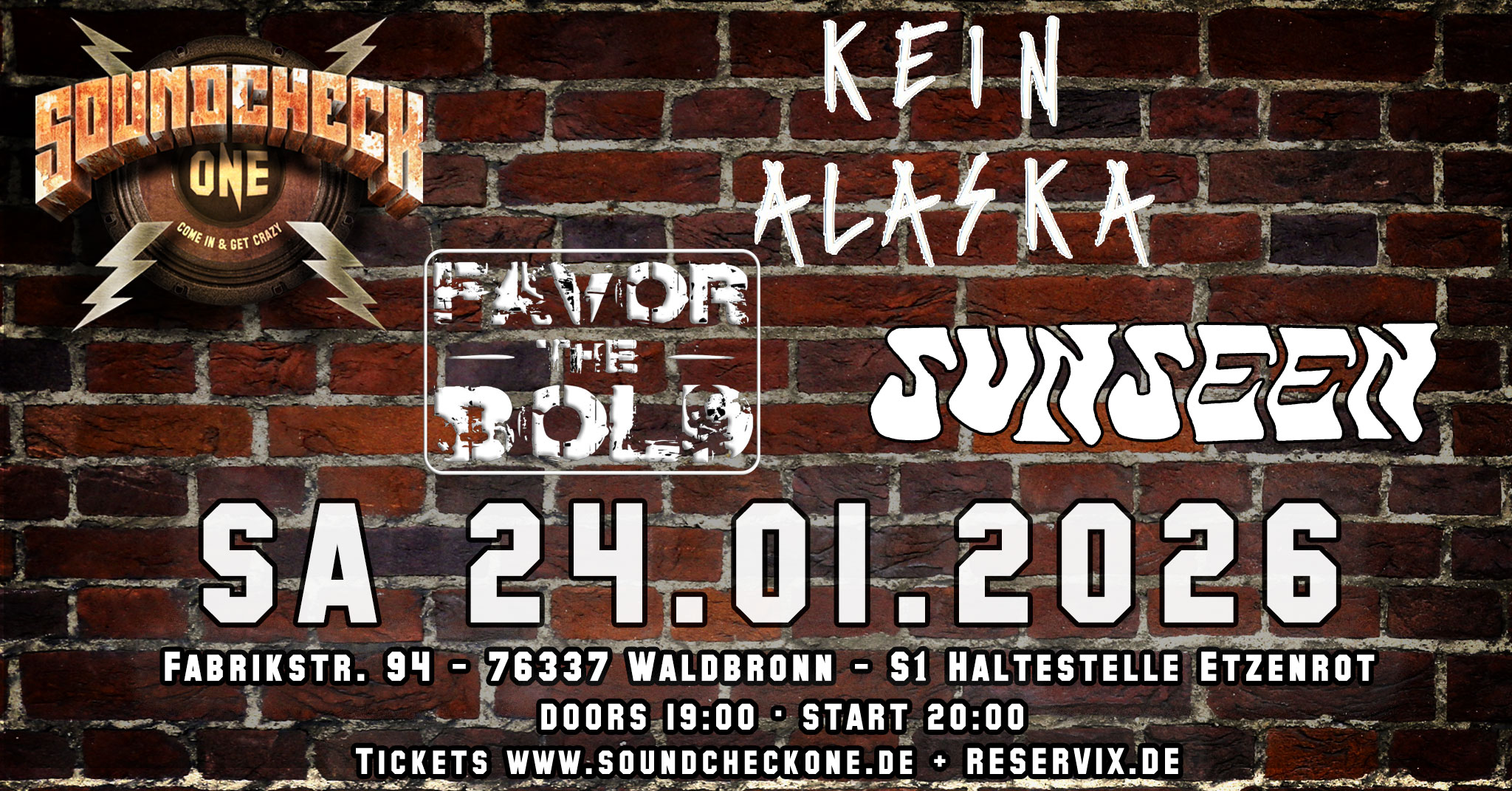 KEIN ALASKA - Favor The Bold - Sunseen