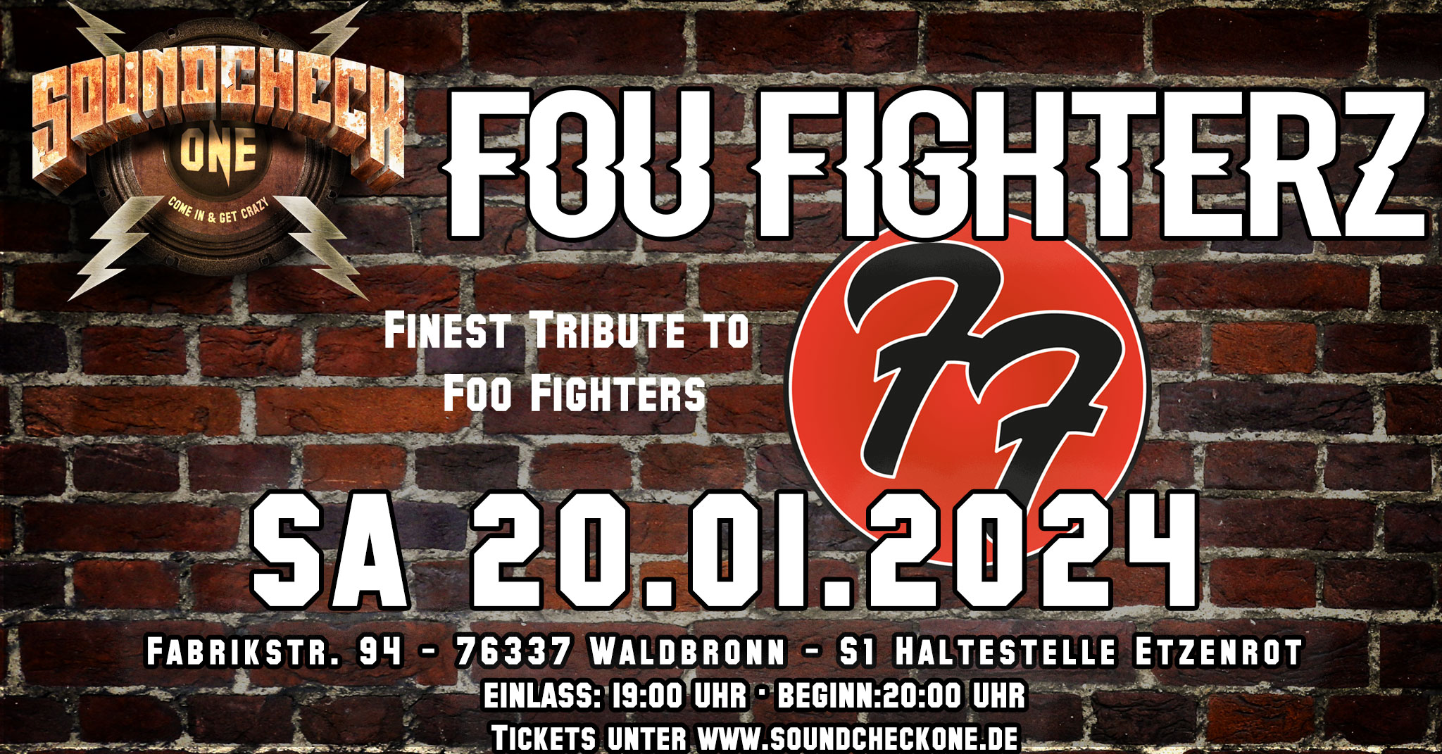 FOU FIGHTERZ -Finest Foo Fighters Tribute Show!