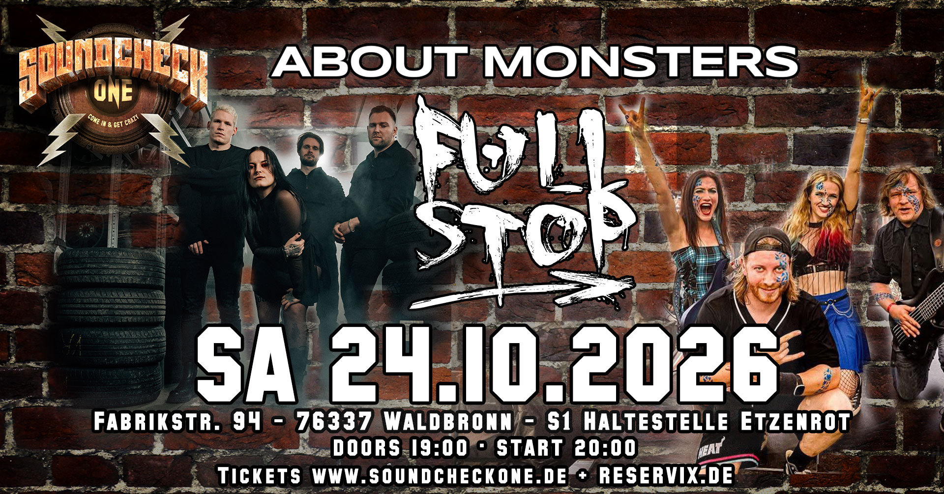 About Monsters + Full Stop