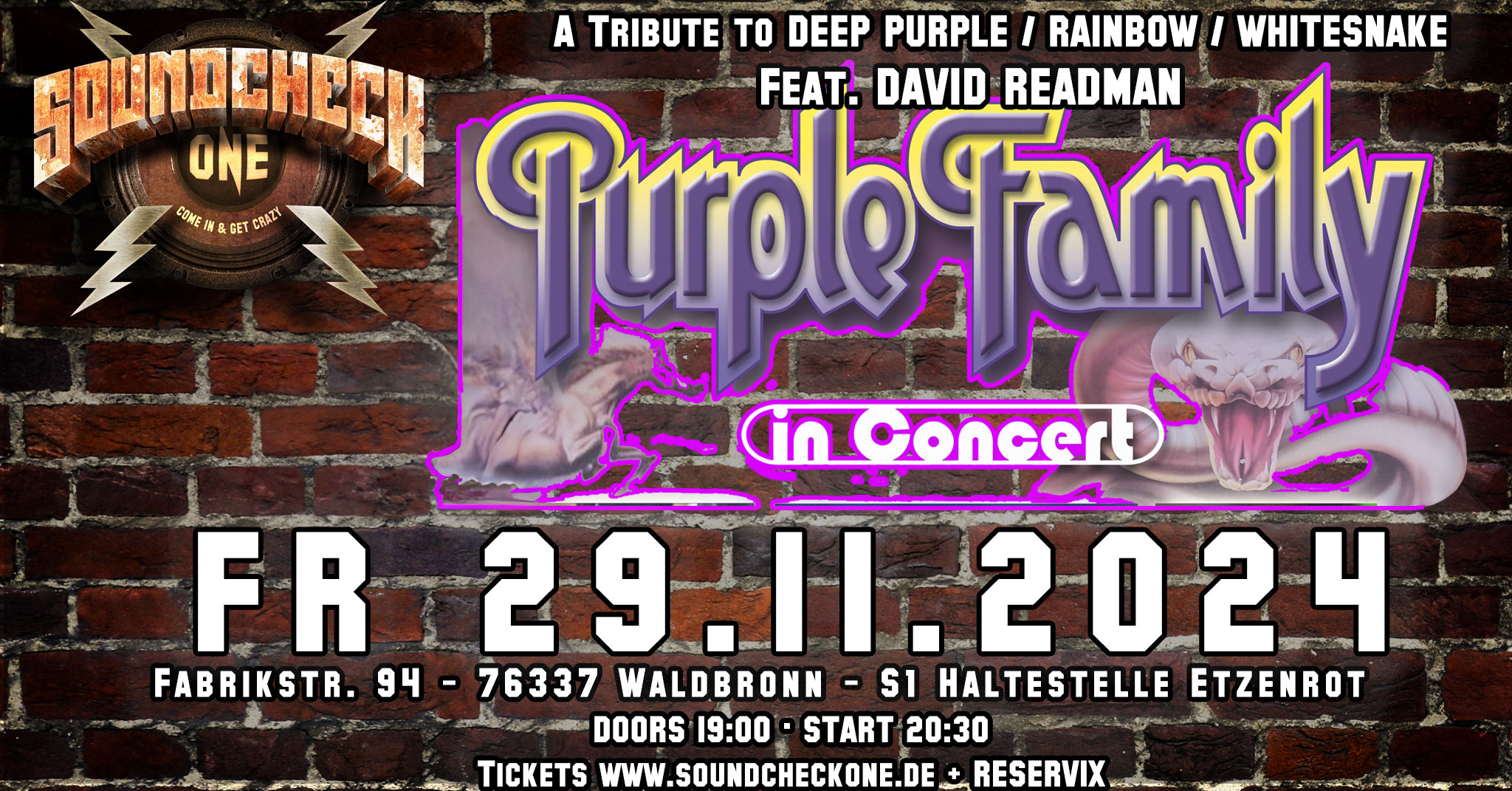 Purple Family - A Tribute to Deep Purple & Whitesnake
