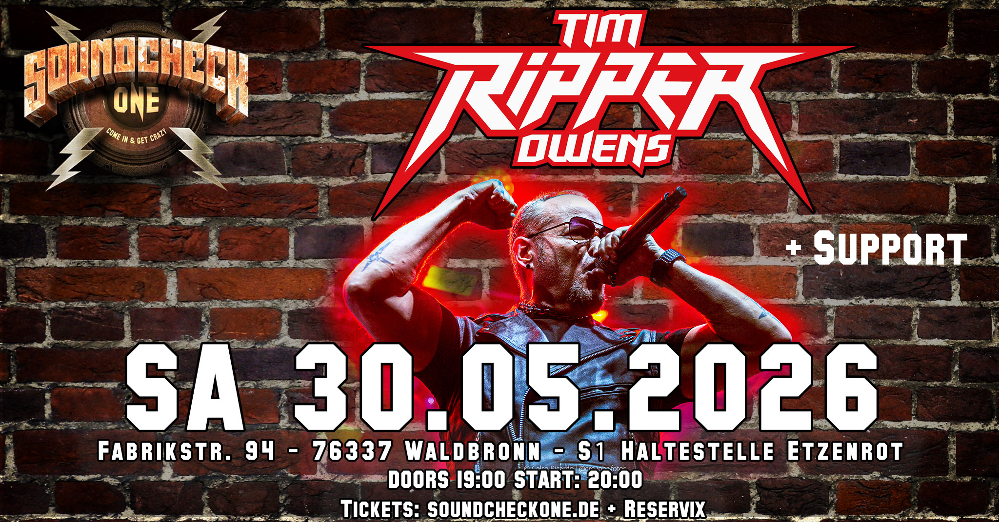 Tim Ripper Owens (ex- Judas Priest, Iced Earth, Malmsteen)