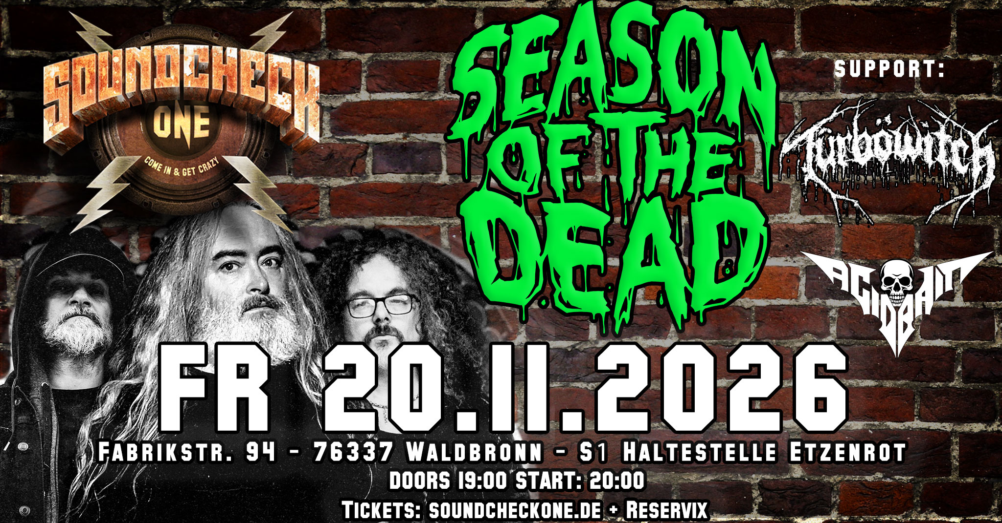 Season of The Dead (feat. John McEntee INCANTATION) + Türböwitch & Acidbait