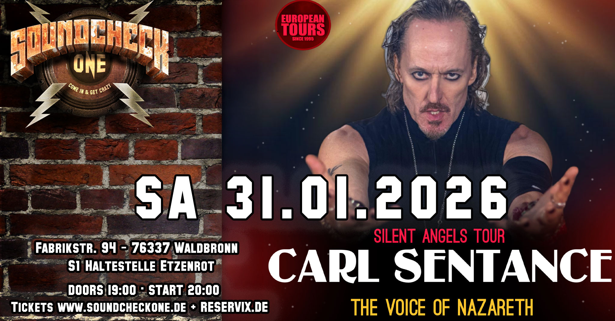 Carl Sentance - The Voice of Nazareth