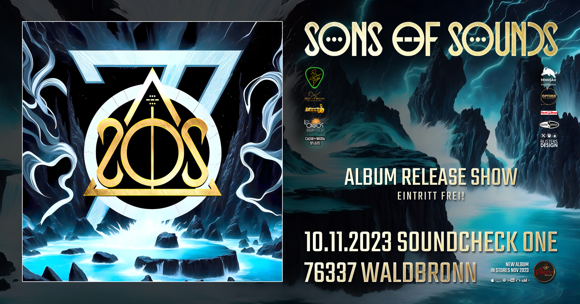 SONS OF SOUNDS - Album Release Show - Seven