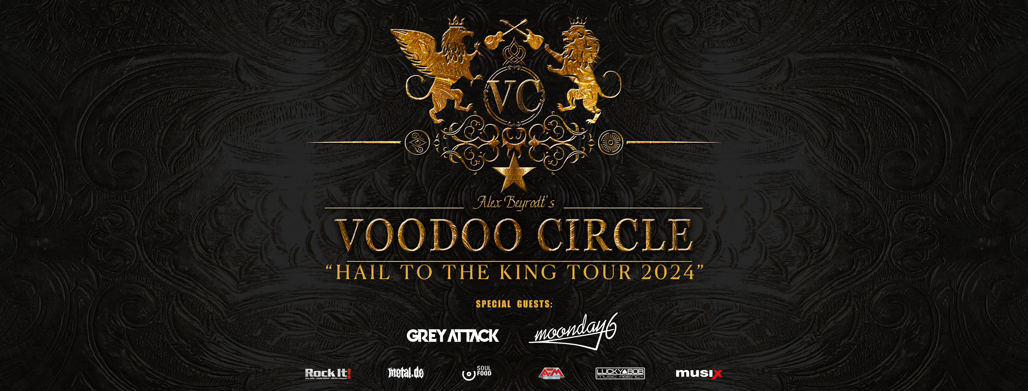 Voodoo Circle - Support: Grey Attack + moonday6